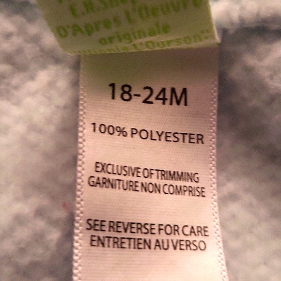 Disney baby Winnie the Pooh soft mint green vest - Picture 3 of 4